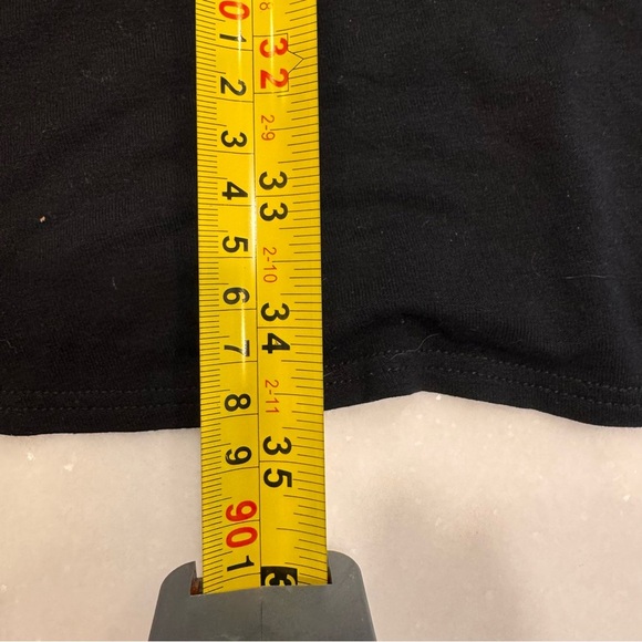 Eileen Fisher Woman Size 1X Scoop Neck 3/4 Sleeve Tunic Dress Black - Picture 7 of 9